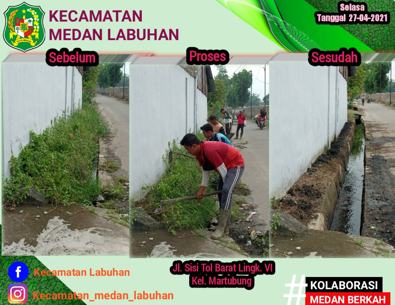 GIAT P3SU KECAMATAN MEDAN LABUHAN